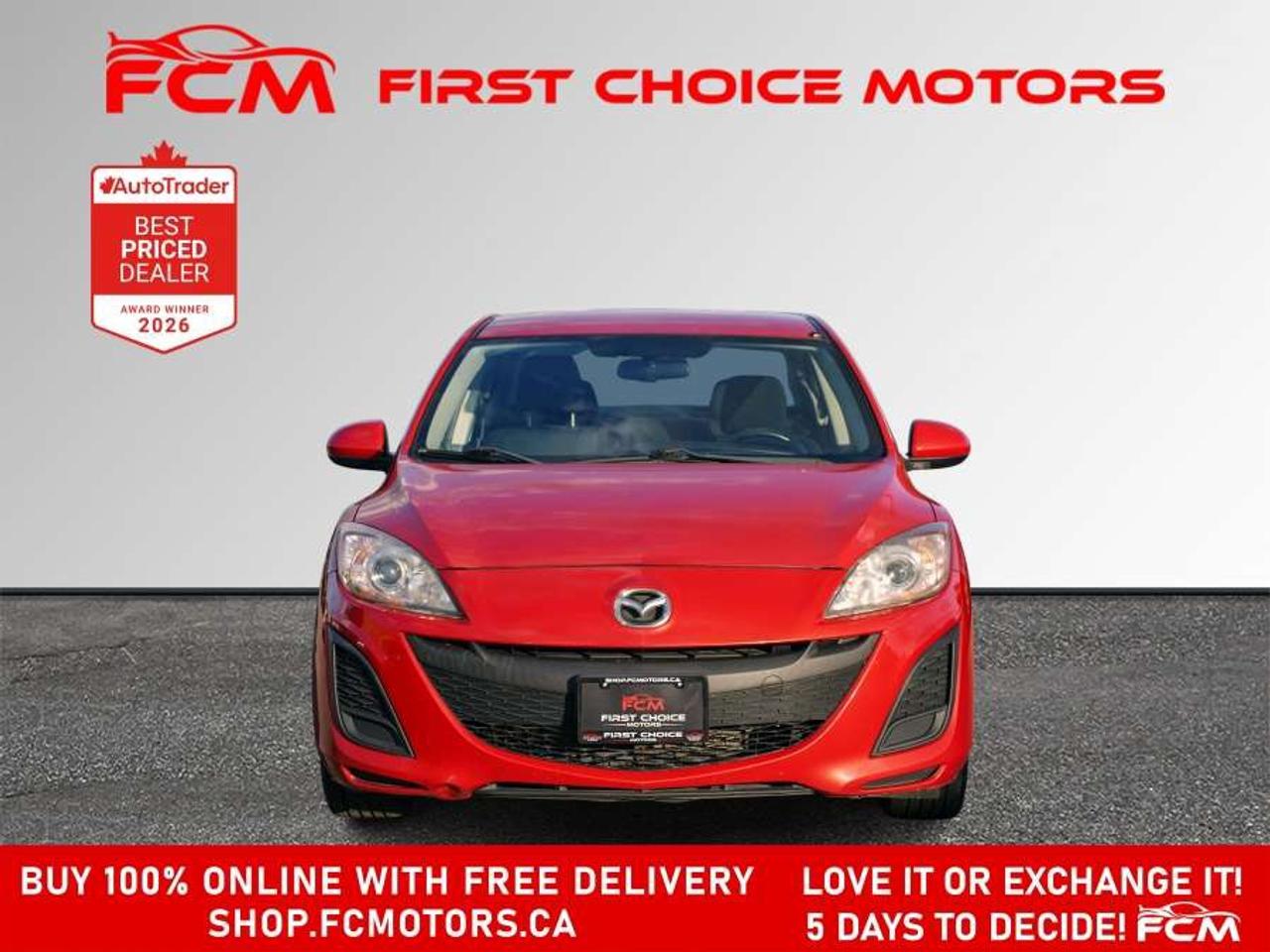 2011 Mazda 3 GX   FULLY CERTIFIED WITH WARRANTY Photo