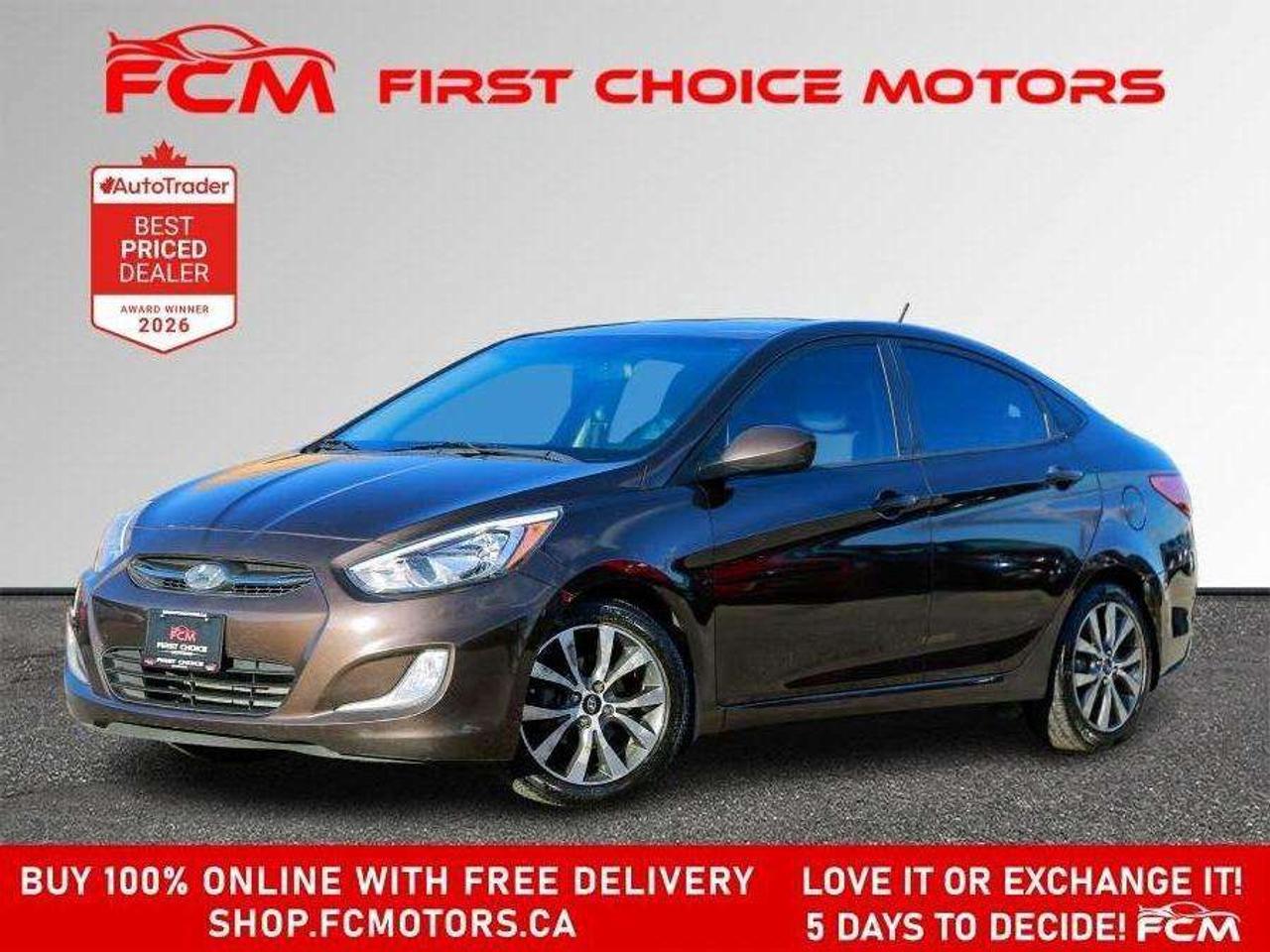 2015 Hyundai Accent GLS   FULLY CERTIFIED WITH WARRANTY Photo0