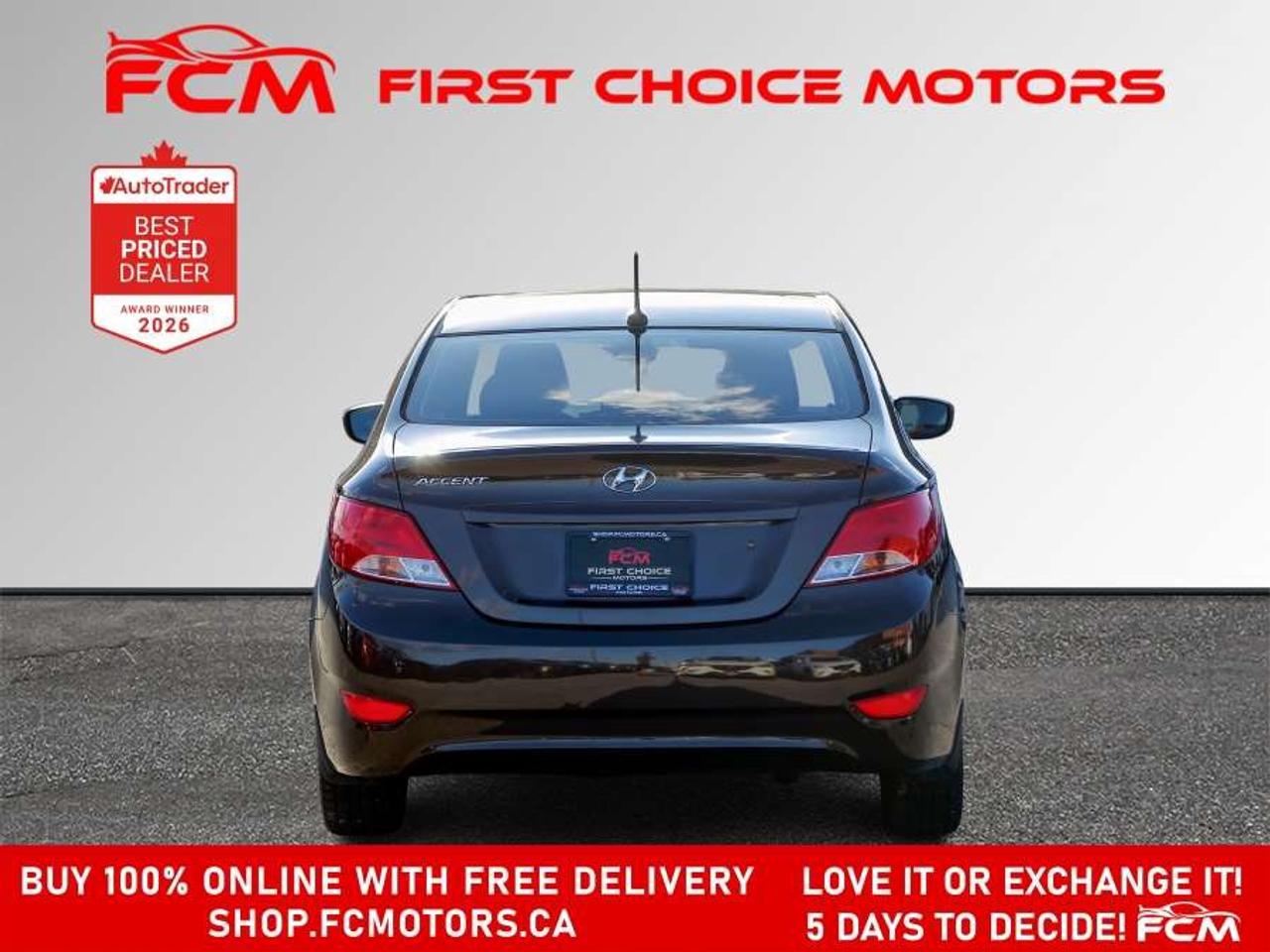 2015 Hyundai Accent GLS   FULLY CERTIFIED WITH WARRANTY Photo