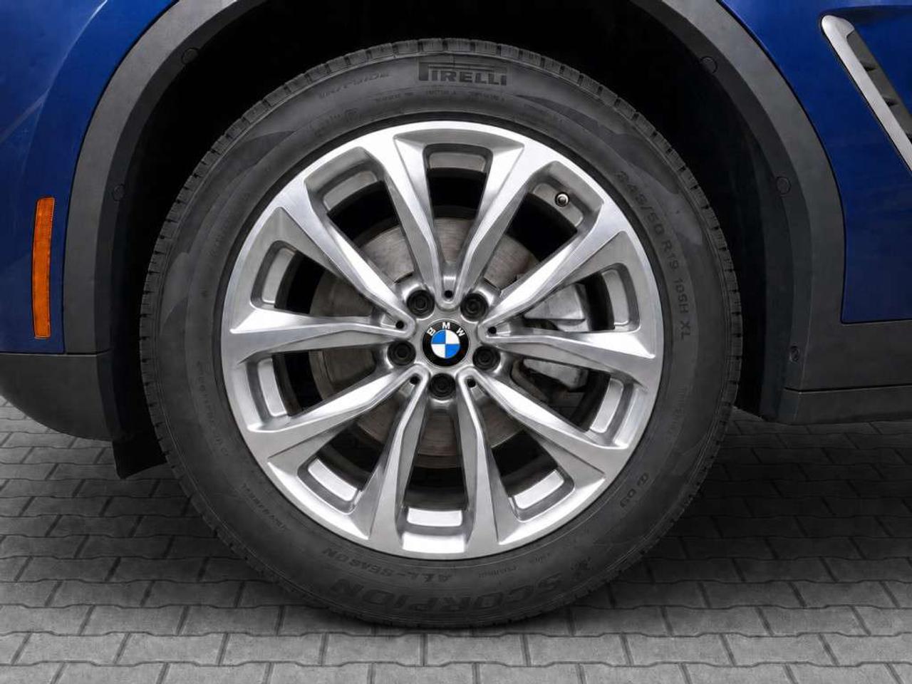 2018 BMW X3 xDrive30i AWD  Phytonic Blue Metallic on Mocha Vernasca Leather   Sun/Panoramic roof   NAVI   Heated Seats  Apple CarPlay Photo