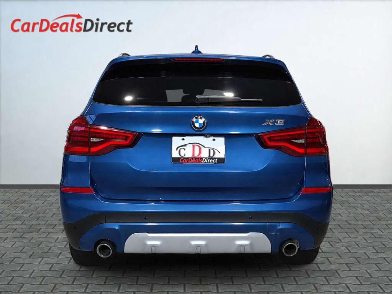 2018 BMW X3 xDrive30i AWD  Phytonic Blue Metallic on Mocha Vernasca Leather   Sun/Panoramic roof   NAVI   Heated Seats  Apple CarPlay Photo