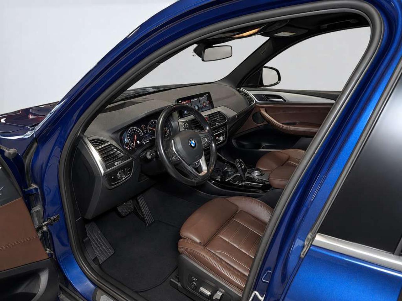 2018 BMW X3 xDrive30i AWD  Phytonic Blue Metallic on Mocha Vernasca Leather   Sun/Panoramic roof   NAVI   Heated Seats  Apple CarPlay Photo