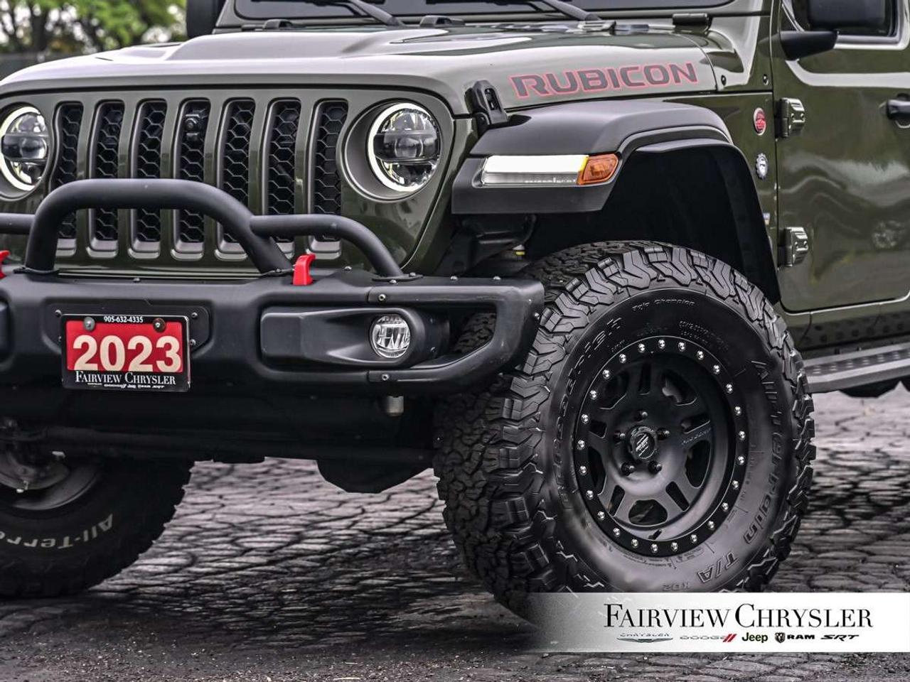 2023 Jeep Gladiator Rubicon 4x4 BIG WHEELS   HEATED SEATS   REMOTE START   LED LIGHTING   CARPLAY   TRAILER TOW   HARD TOP Photo