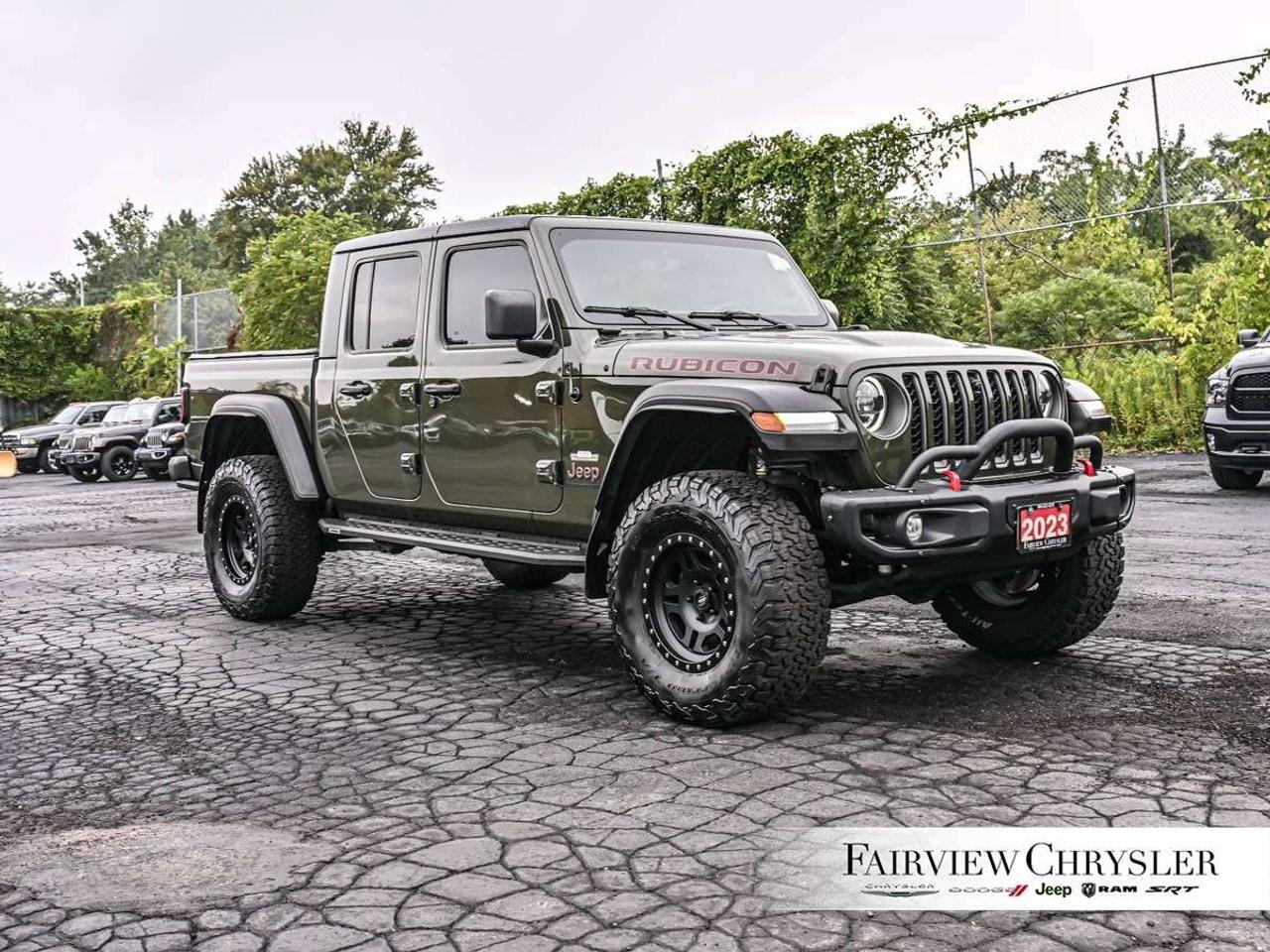 2023 Jeep Gladiator Rubicon 4x4 BIG WHEELS   HEATED SEATS   REMOTE START   LED LIGHTING   CARPLAY   TRAILER TOW   HARD TOP Photo