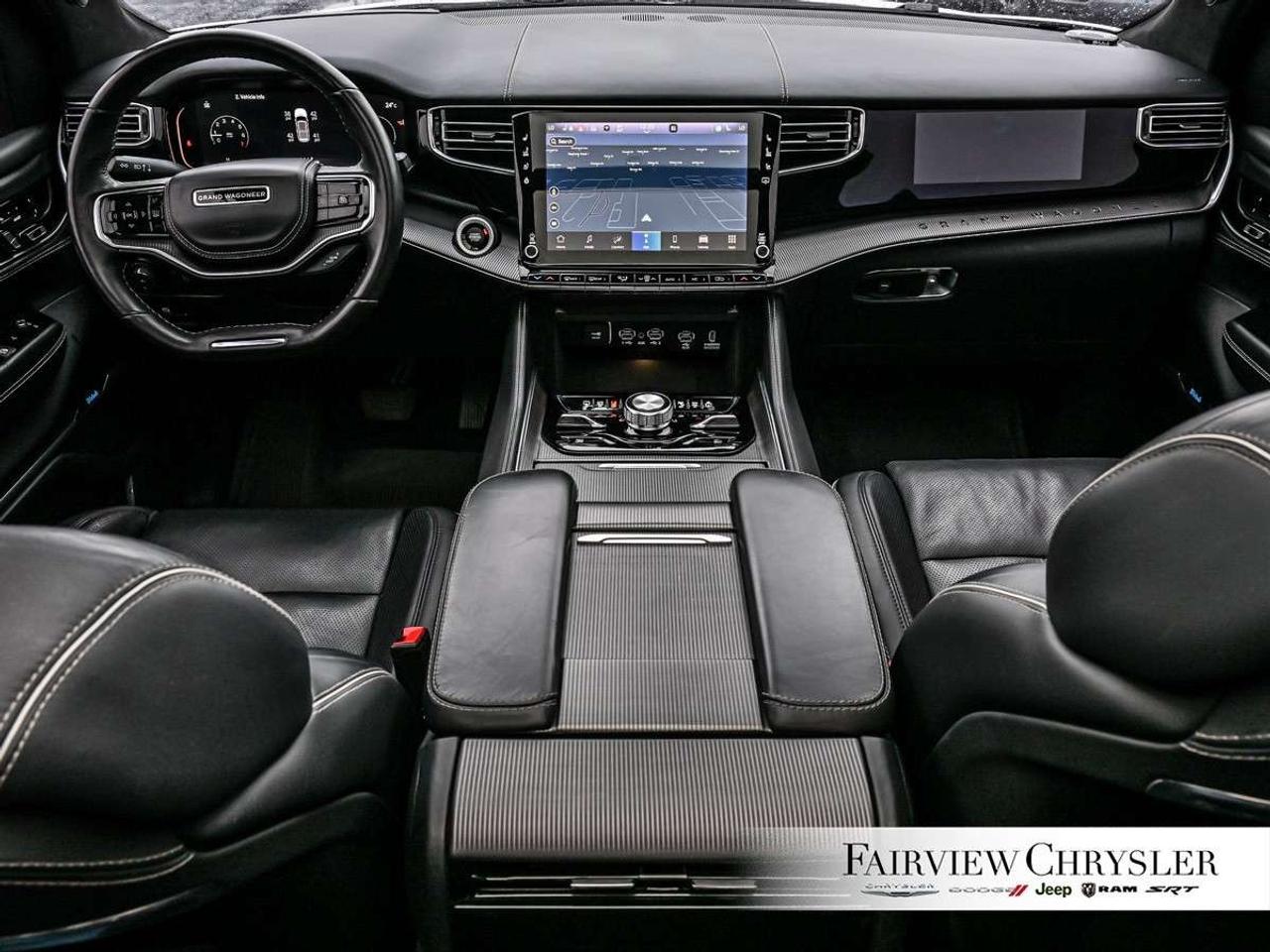 2023 Jeep Grand Wagoneer Series II Obsidian 4x4 6.4L HEMI   OBSIDIAN   SUNROOF   DUAL REAR SCREENS   LEATHER   NAVIGATION   APPLE CARPLAY Photo