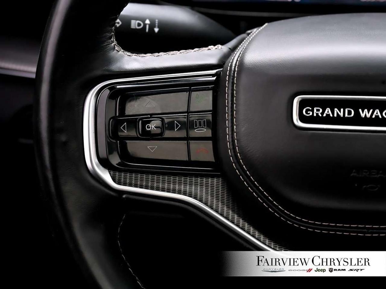 2023 Jeep Grand Wagoneer Series II Obsidian 4x4 6.4L HEMI   OBSIDIAN   SUNROOF   DUAL REAR SCREENS   LEATHER   NAVIGATION   APPLE CARPLAY Photo