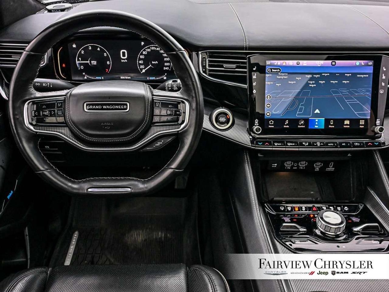 2023 Jeep Grand Wagoneer Series II Obsidian 4x4 6.4L HEMI   OBSIDIAN   SUNROOF   DUAL REAR SCREENS   LEATHER   NAVIGATION   APPLE CARPLAY Photo