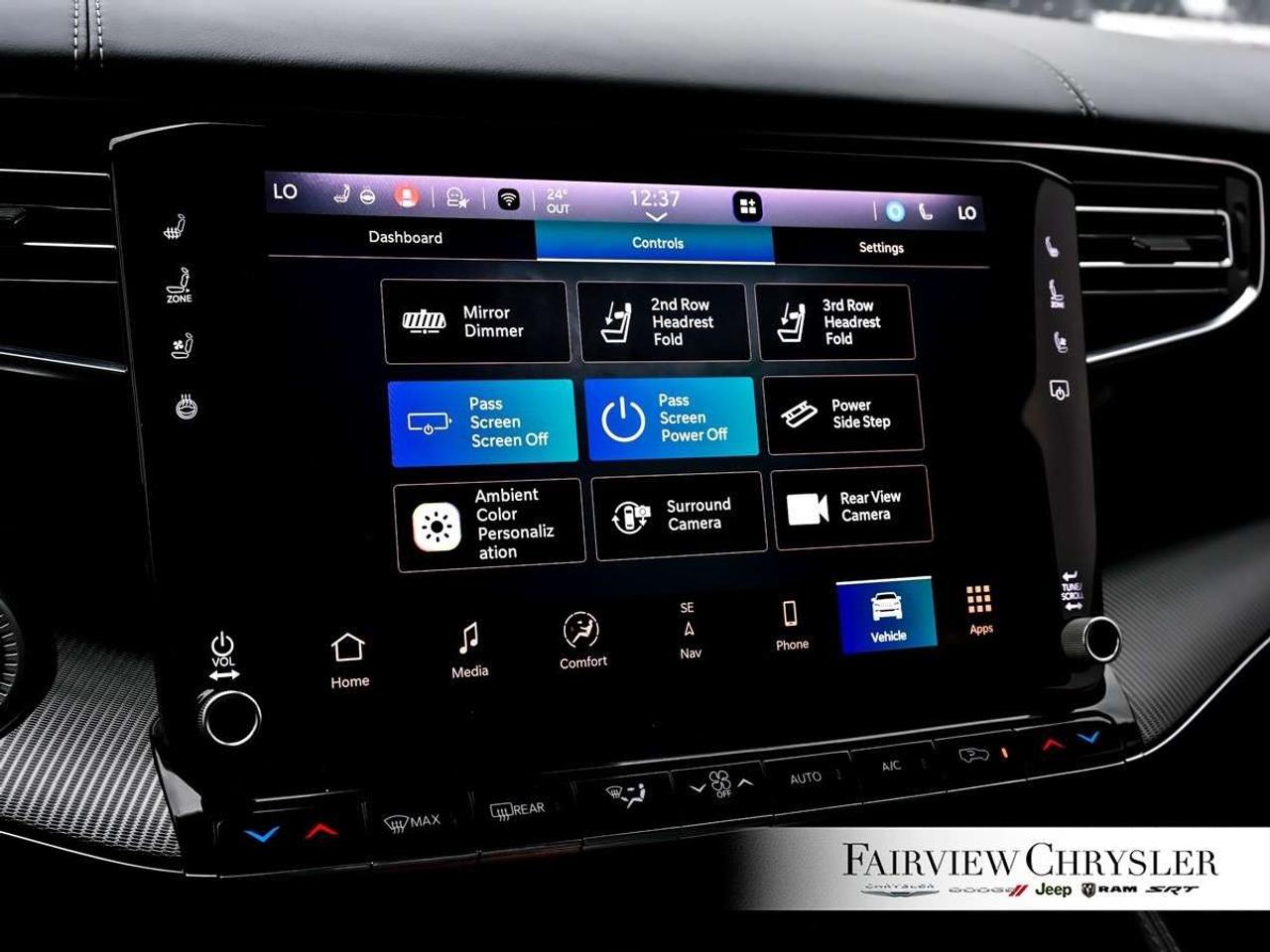 2023 Jeep Grand Wagoneer Series II Obsidian 4x4 6.4L HEMI   OBSIDIAN   SUNROOF   DUAL REAR SCREENS   LEATHER   NAVIGATION   APPLE CARPLAY Photo