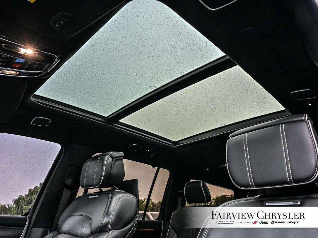 2023 Jeep Grand Wagoneer Series II Obsidian 4x4 6.4L HEMI   OBSIDIAN   SUNROOF   DUAL REAR SCREENS   LEATHER   NAVIGATION   APPLE CARPLAY Photo