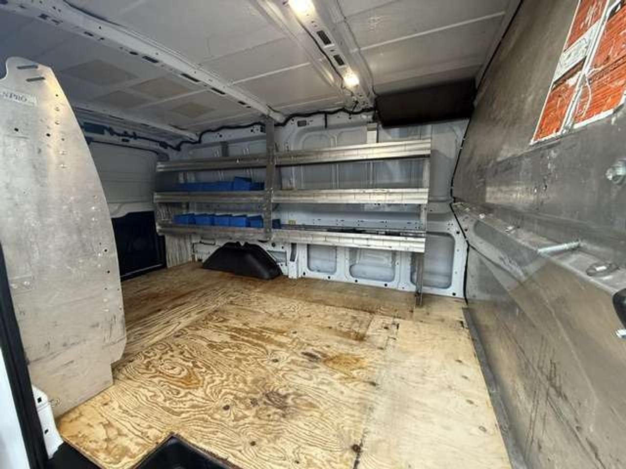 2021 Ford Transit Shelving, Divider, Certified. Photo