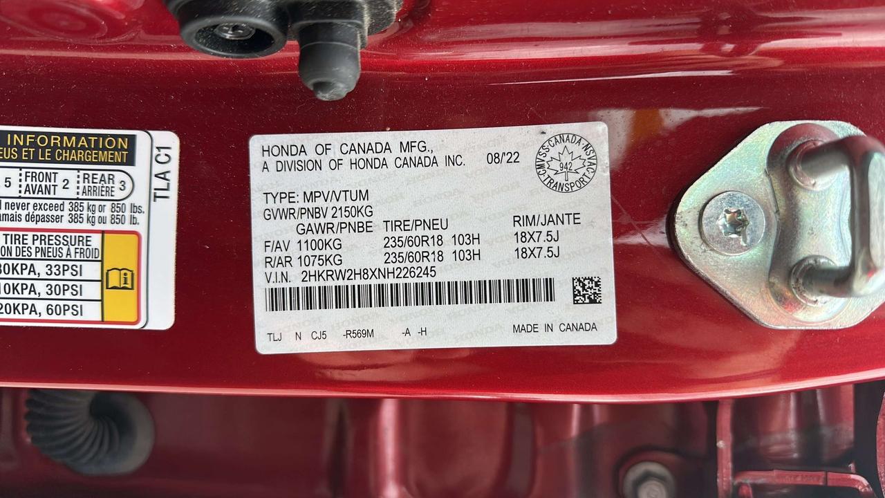2022 Honda CR-V EX-L Photo