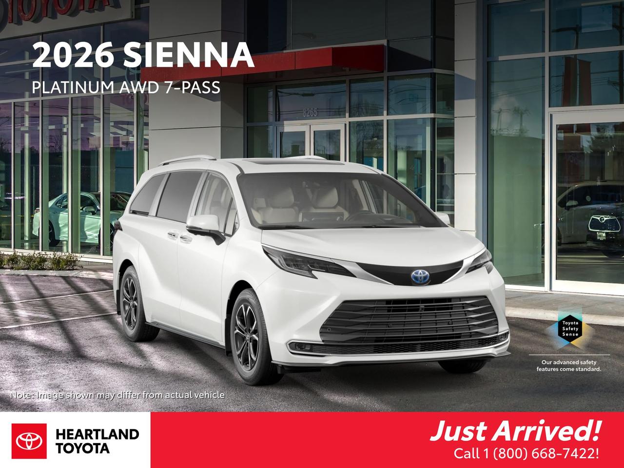 2026 Toyota Sienna Limited AWD 7-Pass Platinum Photo0