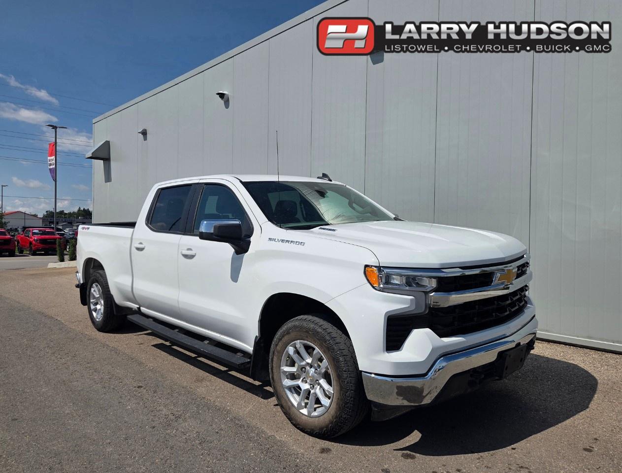 <p><span style=color:rgb( 0 , 0 , 0 )>One Owner! This Silverado 1500 LT features a Duramax 3.0L L6 Turbo-Diesel Engine, 10-Speed Automatic Transmission, Summit White Exterior, Jet Black Cloth Interior, Heated Front Bucket Seats with Centre Console, 10-way Powered Driver Seat, Rear 60/40 Split Folding Bench Seats, Keyless Entry, Remote Start, Push Button Start, HD Rear Vision Camera, Lane Keep Assist with Lane Departure Warning, Front Pedestrian Braking, Forward Collision Alert, Automatic Emergency Braking, Heated Leather Wrapped Steering Wheel, Cruise Control, 13.4 Diagonal Colour Touchscreen Chevrolet Infotainment Premium 3 with Google Built-In and Navigation Capability, Apple Carplay/ Android Auto, Bluetooth, Teen Driver Settings, Dual Zone Automatic Climate Control, EZ Lift Power Lock And Release Tailgate, Power Adjustable Heated Exterior Mirrors, Autotrac Transfer Case, Auto Locking RR Differential, Trailering Package with Hitch Guidance, Trailer Brake Controller, Stabiltrak with Trailer Sway Control and Hill Start Assist, LED Headlamps, Intellibeam Auto High Beams, Cornerstep Rear Bumper, Moulded Splash Guards, Tire Pressure Monitoring System, 18 Bright Silver Aluminum Wheels, Onstar Services Available, Onstar 4G LTE Wi-Fi Hotspot Capable, SiriusXM Satellite Radio Services Available.</span></p><p></p><p><span style=color:rgb( 34 , 34 , 34 )><em>The Larry Hudson Group is a family run automotive organization that has enjoyed growth for over 42 years of business. We have a great selection of new inventory and what we feel are the best reconditioned used cars in Ontario. Hudsons NEED your trade. We can offer you top market value for your current vehicle. Please come and partake in a great buying experience with the Larry Hudson Group in Listowel. FREE CarFax report available with every used vehicle!</em></span></p>