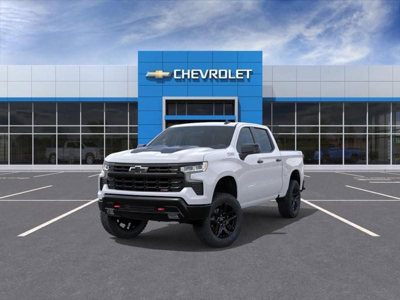 2026 Chevrolet Silverado 1500 LT Trail Boss New 5 Passenger V8 Gas Powered Crew Cab 4X4 Truck with a 2 Factory Installed Lift, Heated Front Seats, Heated Steering Wheel and a 13.4 Diagonal Touchscreen Radio with Google Built-In, Wireless Apple Photo