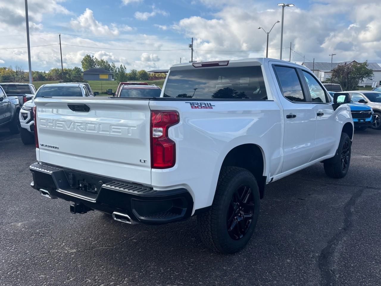 2026 Chevrolet Silverado 1500 LT Trail Boss New 5 Passenger V8 Gas Powered Crew Cab 4X4 Truck with a 2 Factory Installed Lift, Heated Front Seats, Heated Steering Wheel and a 13.4 Diagonal Touchscreen Radio with Google Built-In, Wireless Apple Photo