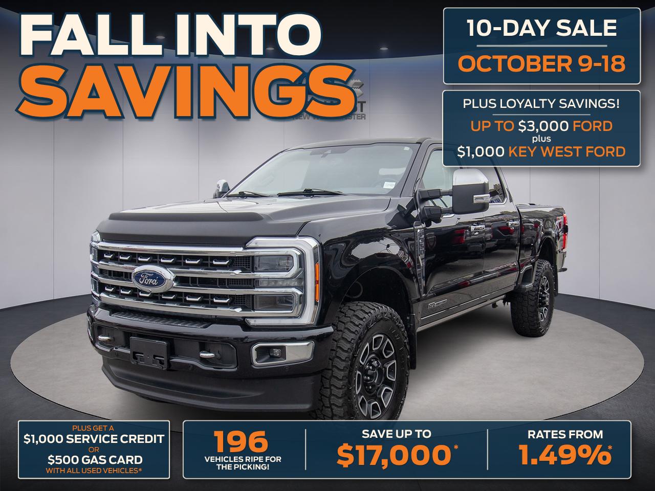 2023 Ford F-350 Super Duty Platinum Crew Cab 4WD