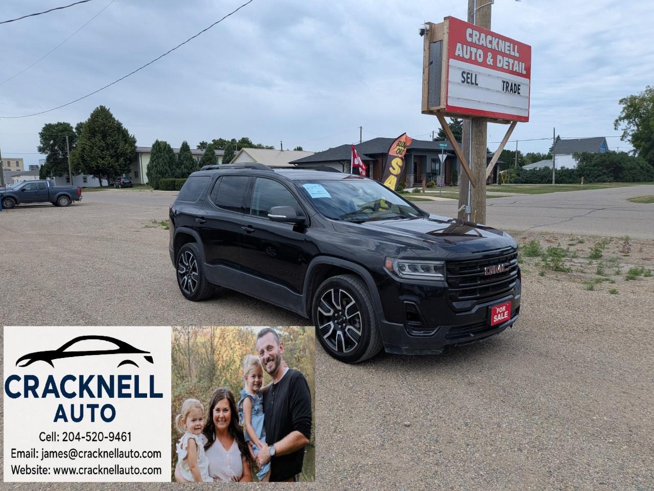 Used 2021 GMC Acadia AWD SLE for sale in Carberry, MB