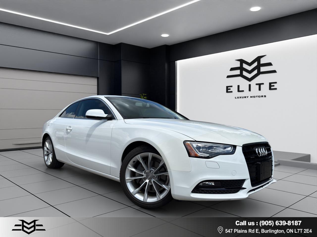 Used 2014 Audi A5 Technik Pkg - Navigation System - Backup Camera !!! for sale in Burlington, ON
