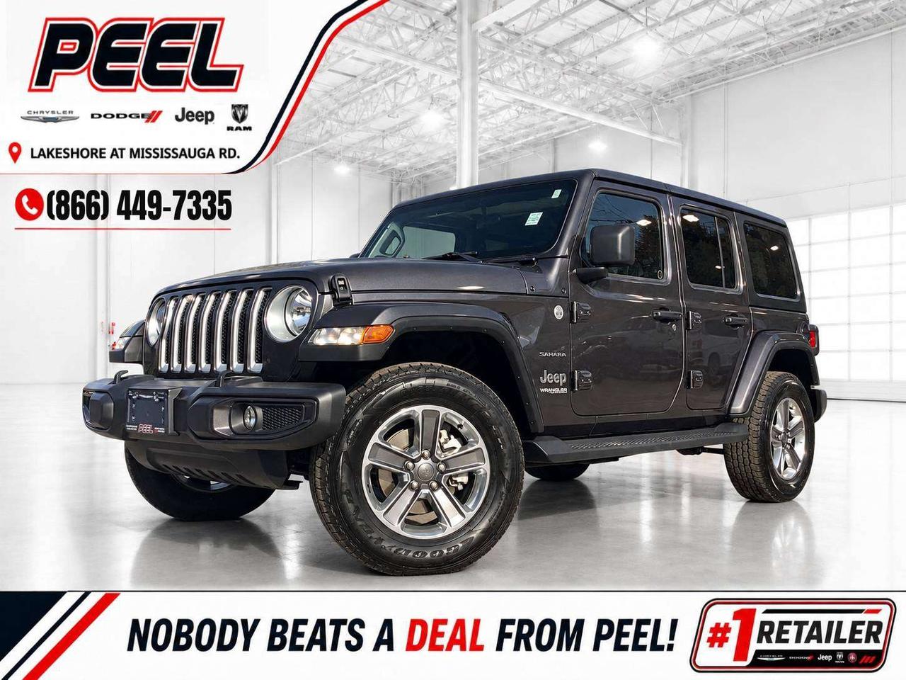 2021 Jeep Wrangler Sahara | Heated Leather | Rem Start | CarPlay |4X4 Photo0