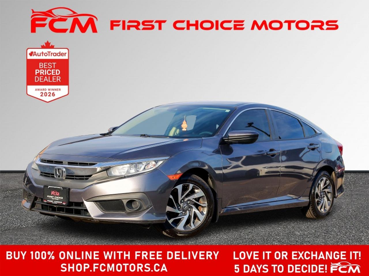 2018 Honda Civic SE | FULLY CERTIFIED WITH WARRANTY Photo