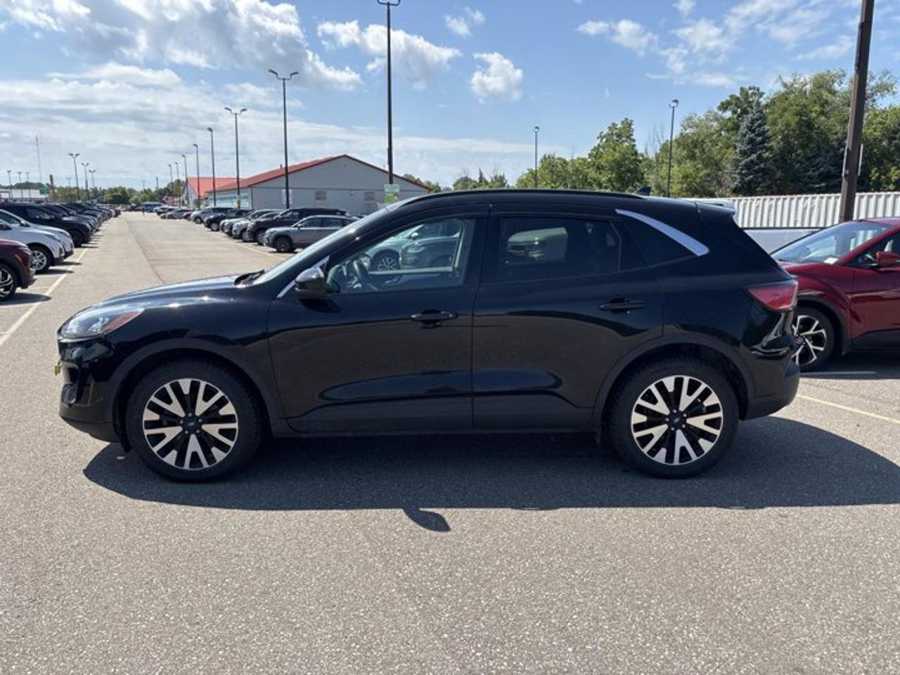 // ACCIDENT FREE!! //<br /><br />This 2020 Ford Escape SEL AWD is a smart SUV for daily life in Cayuga and beyond. It blends strong turbo power, all-wheel drive confidence, and a well-finished cabin. This used Ford Escape SEL AWD comes in Blue with a Black interior, 4 doors, and 80,220 km.<br /><br />With its 2.0-litre gas engine and smooth 8-speed automatic transmission, this 2020 Ford Escape SEL AWD delivers quick response and easy highway manners. The panoramic roof, leather seats, and heated steering wheel add comfort, while the clean accident-free history brings extra peace of mind.<br /><br />FEATURES OF THE Escape SEL AWD | No Accidents | Panoramic Roof | Leather Seats | Heated Steering<br />   Panoramic roof adds bright open-air feel<br />   Heated steering wheel for cold mornings<br />   Leather seats add upscale cabin comfort<br />   All-wheel drive adds year-round confidence<br /><br />ADVANCED SAFETY FEATURES<br />   Backup camera helps with tight parking<br />   Blind spot monitor aids lane changes<br />   Lane departure warning adds extra awareness<br />   Side and head airbags enhance protection<br /><br />PERFORMANCE AND EFFICIENCY<br />   2.0-litre turbo engine delivers strong acceleration<br />   8-speed automatic shifts smoothly and efficiently<br />   All-wheel drive improves traction year-round<br />   Stability control supports secure road manners<br /><br />COMFORT AND CONVENIENCE<br />   Heated front seats for winter comfort<br />   Dual-zone climate control keeps cabin pleasant<br />   Remote starter helps in cold weather<br />   Power liftgate adds everyday loading ease<br /><br />TECHNONOLGY AND CONNECTIVITY<br />   Apple CarPlay connects apps with ease<br />   Android Auto adds simple smartphone access<br />   Bluetooth integration supports hands-free calling<br />   Navigation system helps guide every trip<br /><br />CARGO SPACE<br />   Rear cargo area suits daily errands<br />   Power liftgate makes loading more convenient<br />   Rear trunk access is simple and wide<br />   Four-door layout supports passenger and cargo use<br /><br />AWARDS & RECOGNITIONS<br />   Top Safety Pick, Insurance Institute for Highway Safety, 2020<br /><br />WHAT OTHER OWNERS LIKE<br />   Comfortable ride for daily commuting<br />   Easy infotainment with smartphone integration<br />   Useful cargo room for family needs<br />   Confident all-wheel drive in bad weather<br /><br />Inside, this 2020 Ford Escape SEL AWD feels practical and refined. The memory drivers seat, drivers lumbar support, memory mirrors, heated mirrors, power windows, and push button start help make each drive easier. Ambient lighting also adds a pleasant touch during evening travel.<br /><br />This Ford SUV is also well-equipped for modern driving needs. Satellite radio, steering wheel audio controls, WiFi hotspot capability, and automatic headlights help keep you connected and focused. The leather-wrapped steering wheel and tinted windows add a polished feel without giving up everyday usefulness.<br /><br />For added confidence, this 2020 Ford Escape SEL AWD includes anti-lock brakes, traction-focused all-wheel drive, tire pressure monitoring, child safety locks, adaptive cruise control, and a backup camera. Fog lights and the rear window defroster also help when weather conditions turn less than ideal.<br /><br />The blue exterior gives this Escape a fresh and clean look, while the rear spoiler and alloy-ready stance give it sporty character. It is a great fit for commuters, small families, or anyone who wants a compact SUV with strong features and solid versatility.<br /><br />If you want an accident-free SUV with turbo performance, a panoramic roof, leather seating, heated steering wheel, and smart technology, this 2020 Ford Escape SEL AWD stands out for all the right reasons. It offers the comfort, traction, and convenience many drivers want in one well-rounded package.<br /><br />This 2020 Ford Escape SEL AWD | No Accidents | Panoramic Roof | Leather Seats | Heated Steerings VIN is: 1FMCU9H90LUB51731.<br /><br />WHY CHOOSE US? <br /><br />Honest & Transparent Buying Experience: Weve been a trusted name in business since 1984.<br /><br />STRAIGHTFORWARD PRICING:<br />Our Advertised Price Includes:<br />>>Safety Certification (No separate fee!)<br />>>30-Day 100% Mechanical Warranty<br />>>FREE Carfax History Report.<br />>>No upcharge for paying cash.<br />(Prices Exclude HST and Licensing Fees only.)<br /><br />>>Browse 300+ vehicles all in ONE LOCATION<br /><br />EASY FINANCING: Great rates & open loans<br /><br />WE BUY CARS: Get Top Dollar for your trade-in, or sell us your vehicle for CASH! Even if you dont buy from us!<br /><br />STOP BY TODAY<br />Treat yourself - stop by Haldimand Motors Ltd. located at 42 Talbot St E, Cayuga, ON N0A 1E0 to make this car yours today!<br /><br />https://www.haldimandmotors.com/used/stock-461074.html