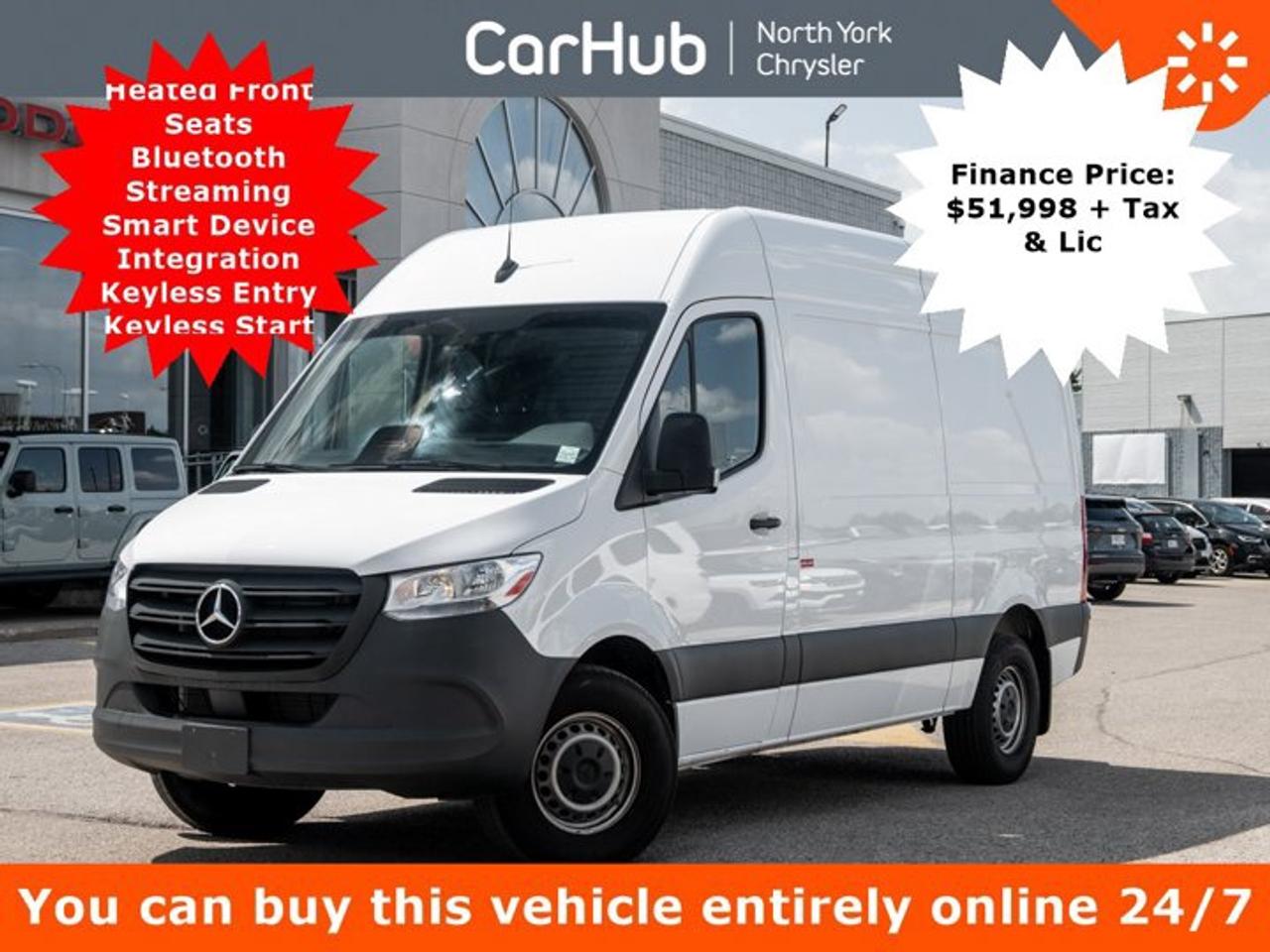 2025 Mercedes-Benz Sprinter Cargo Van 2500 Standard Roof Heated Front Seats  Bluetooth Streaming  Smart Device Integration Photo0