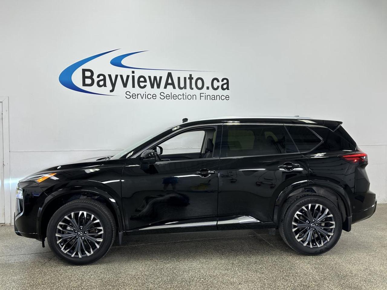 2024 Nissan Rogue Platinum PLATINUM/AWD/STITCHED LEATHER/NAVI/PANO/OFF 1 OWNER LEASE! Photo3