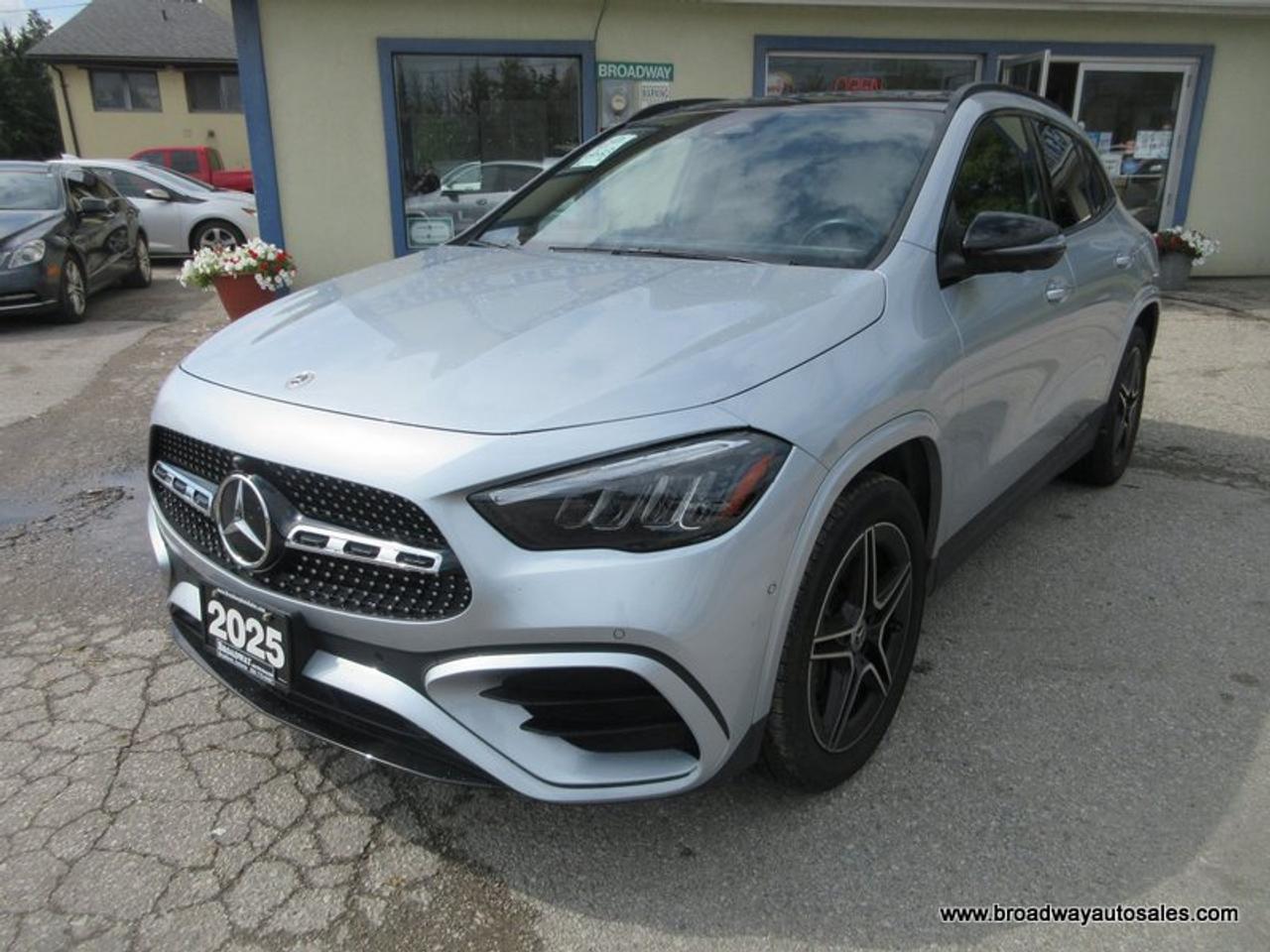 Used 2025 Mercedes-Benz GLA 250 LOADED ALL-WHEEL DRIVE 5 PASSENGER 2.0L - TURBO.. NAVIGATION.. DUAL SUNROOF.. HEATED SEATS.. BACK-UP CAMERA.. POWER TAILGATE.. for sale in Bradford, ON
