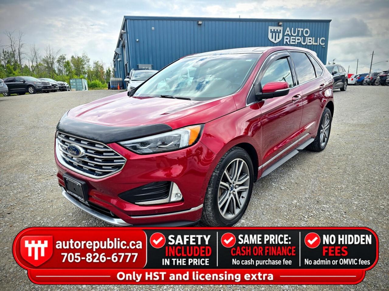 2019 Ford Edge Titanium AWD Certified Loaded No Accidents Photo