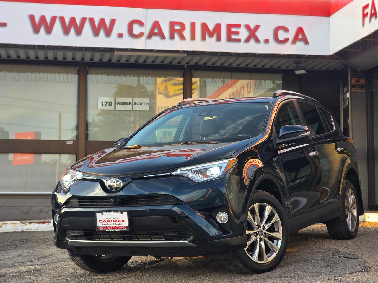 Used 2018 Toyota RAV4 Limited AWD | Low Mileage | Accident Free | LOADED for sale in Waterloo, ON