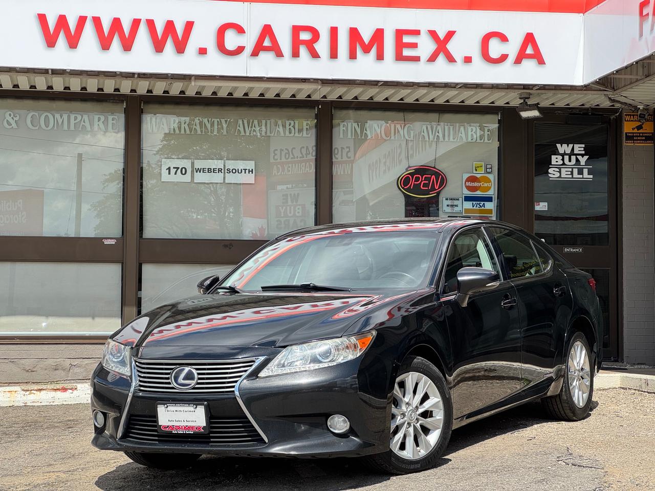 Used 2014 Lexus ES 300 h HYBRID | Excellent Service | Leather | Sunroof for sale in Waterloo, ON