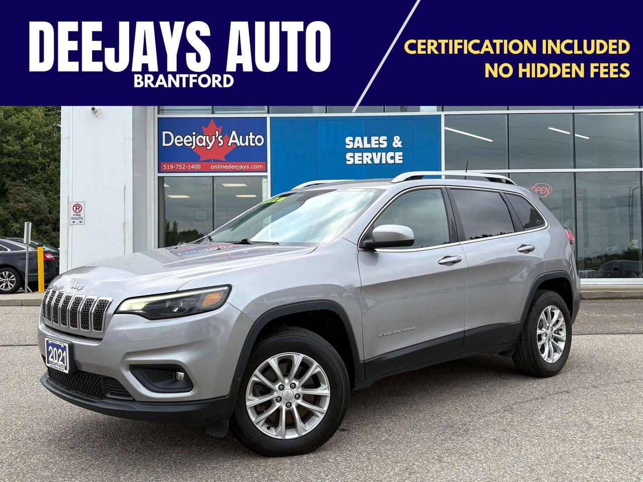 2021 Jeep Cherokee North 4x4   Clean Carfax Photo0