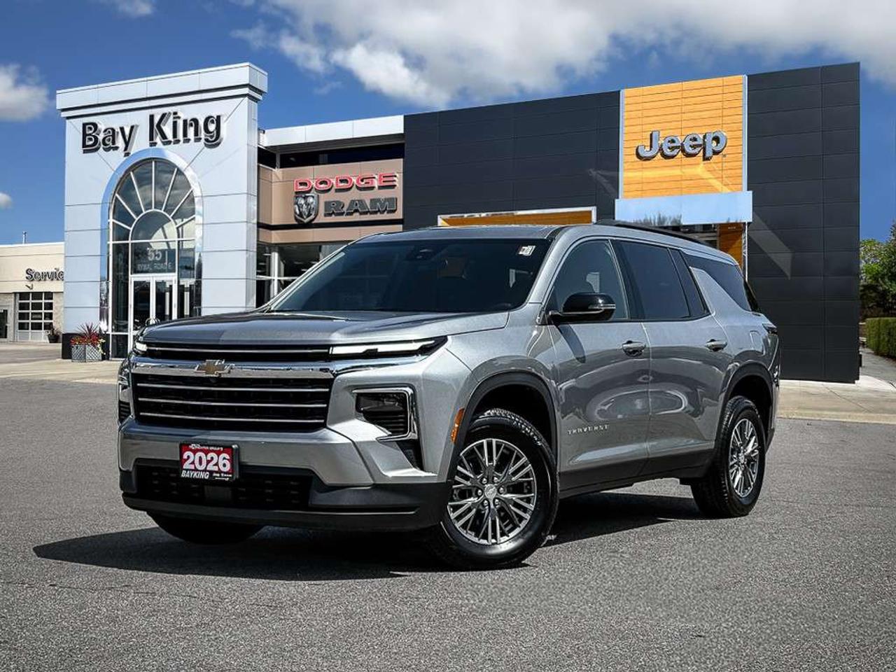 2026 Chevrolet Traverse LT   AWD   HEATED SEATS   LANE KEEP   TRAILERING EQUIPMENT + HITCH VIEW Photo0