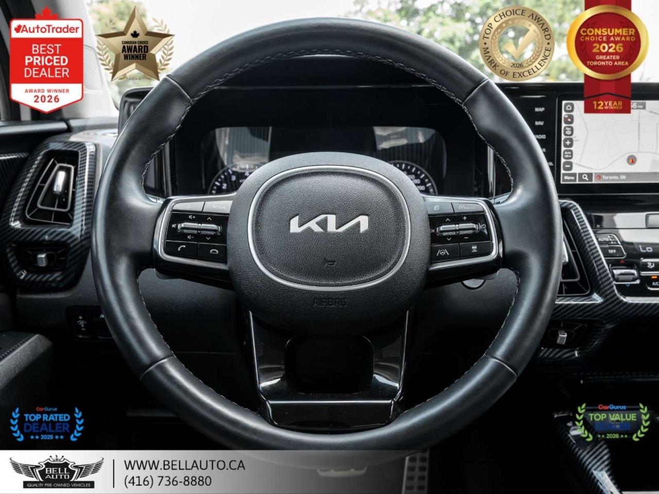 2022 Kia Sorento EX   NAVI   B.CAM   PANO   7PASS   ONEOWNR   NOACCIDENT Photo