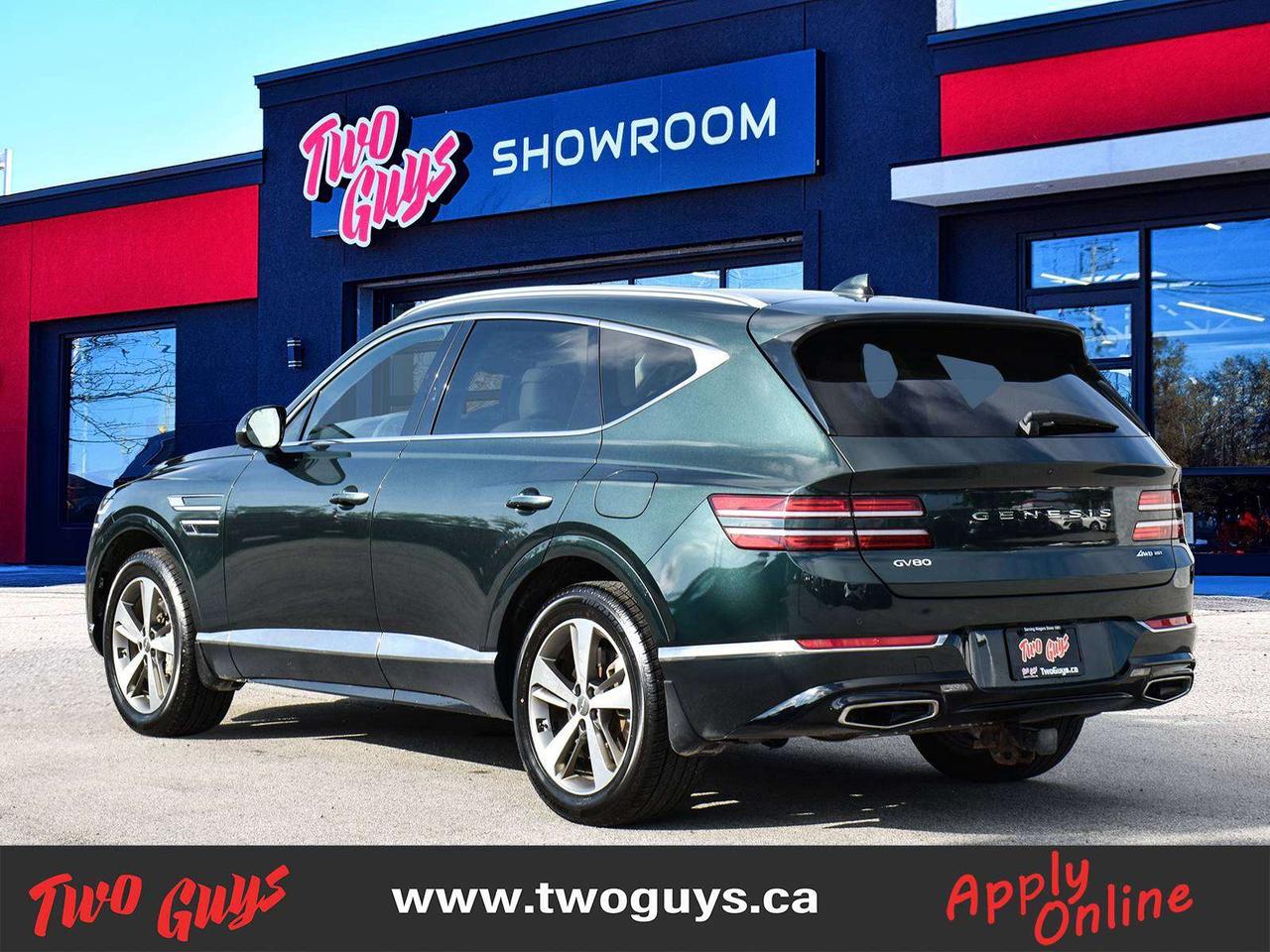 2023 Genesis GV80 2.5T Advanced   5 Pass   Cream Lthr   Pano   Nav Photo