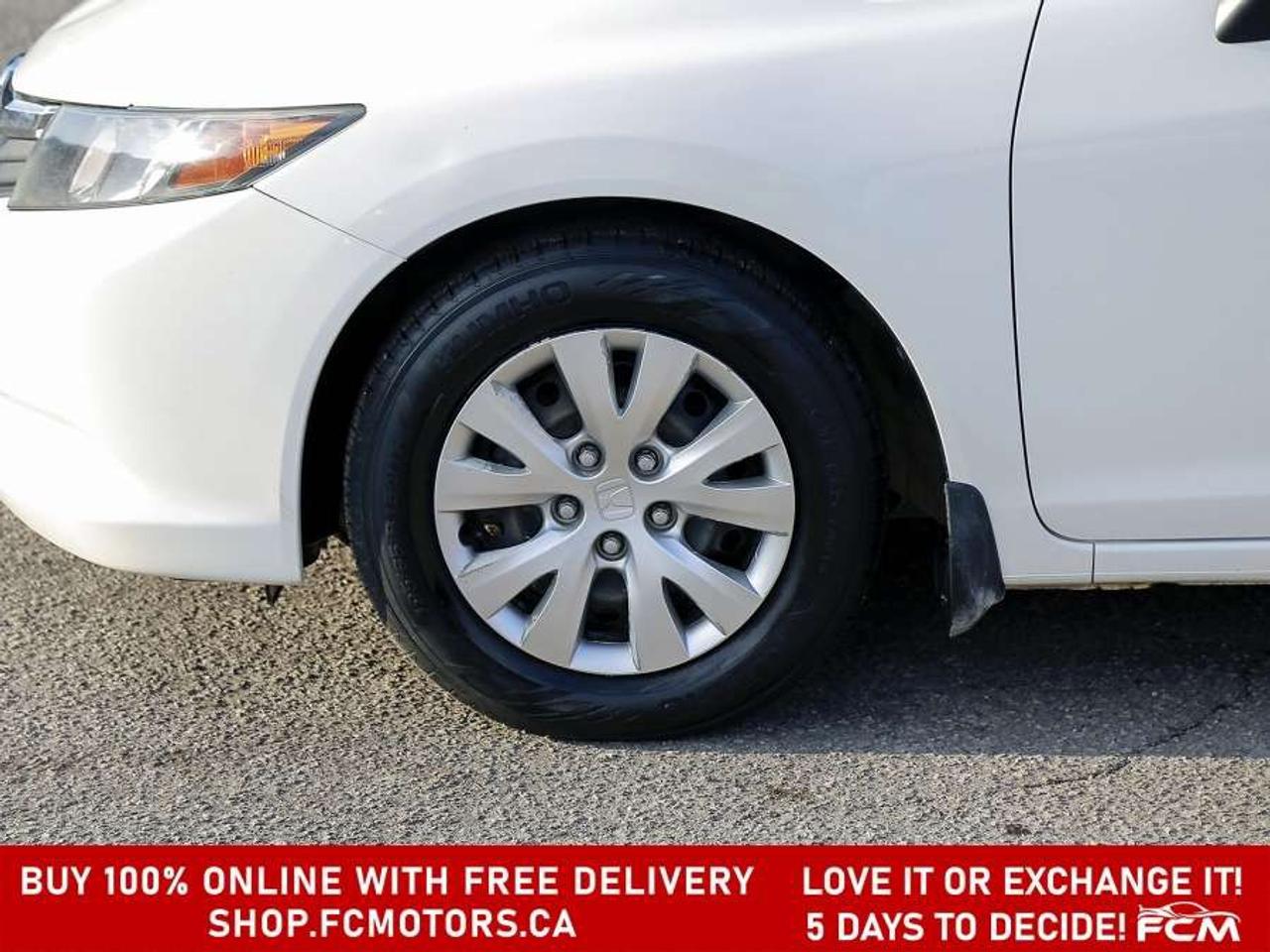 2012 Honda Civic LX   FULLY CERTIFIED WITH WARRANTY Photo