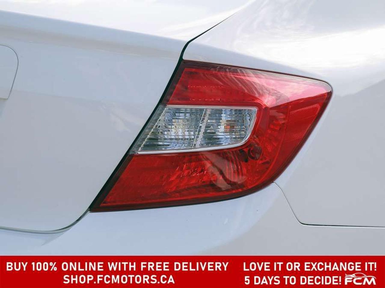 2012 Honda Civic LX   FULLY CERTIFIED WITH WARRANTY Photo