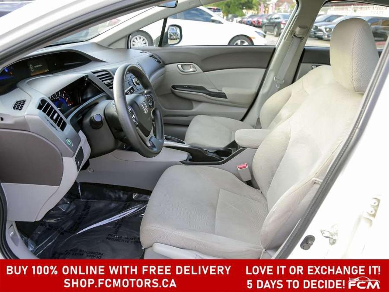 2012 Honda Civic LX   FULLY CERTIFIED WITH WARRANTY Photo