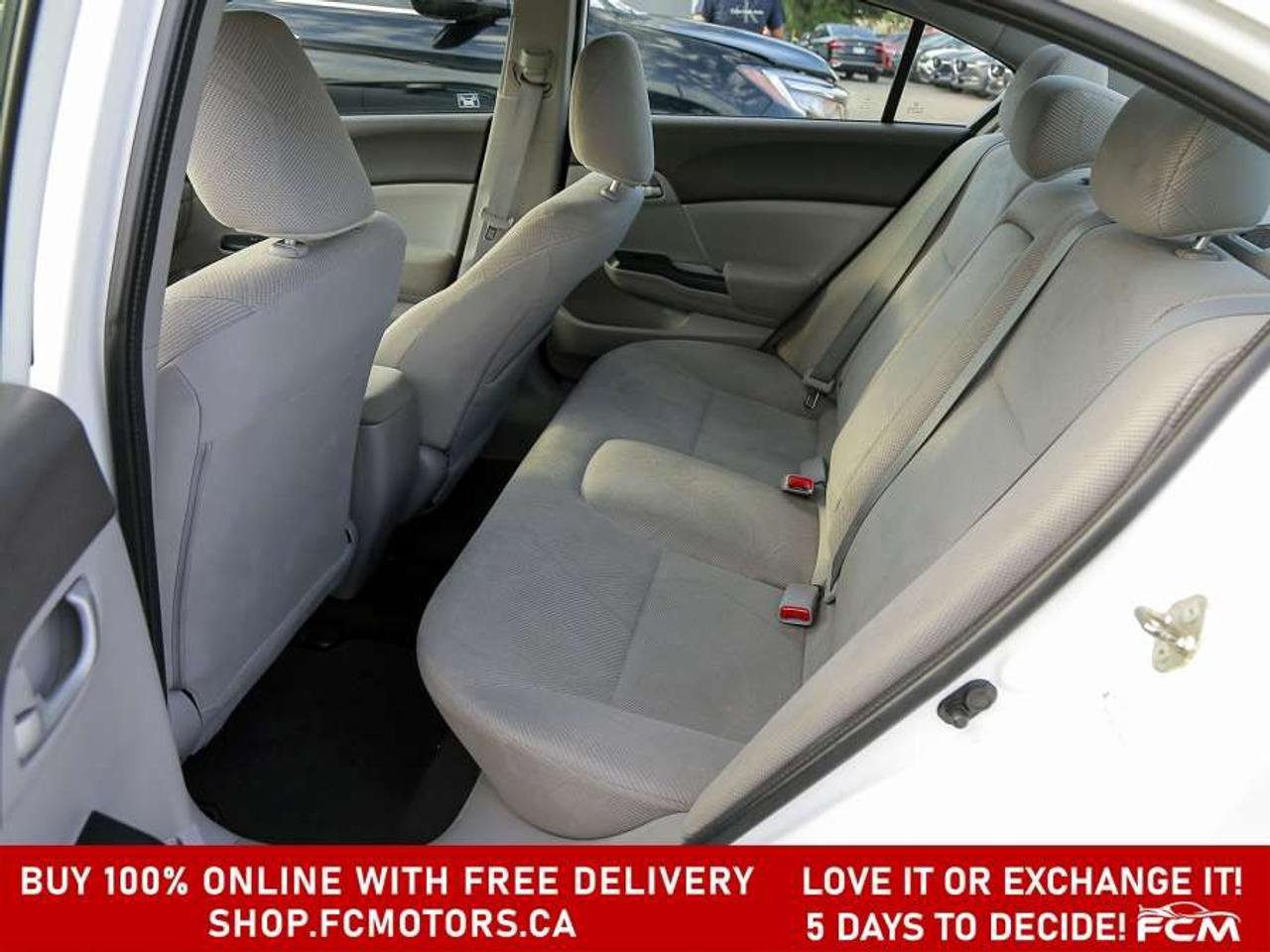2012 Honda Civic LX   FULLY CERTIFIED WITH WARRANTY Photo