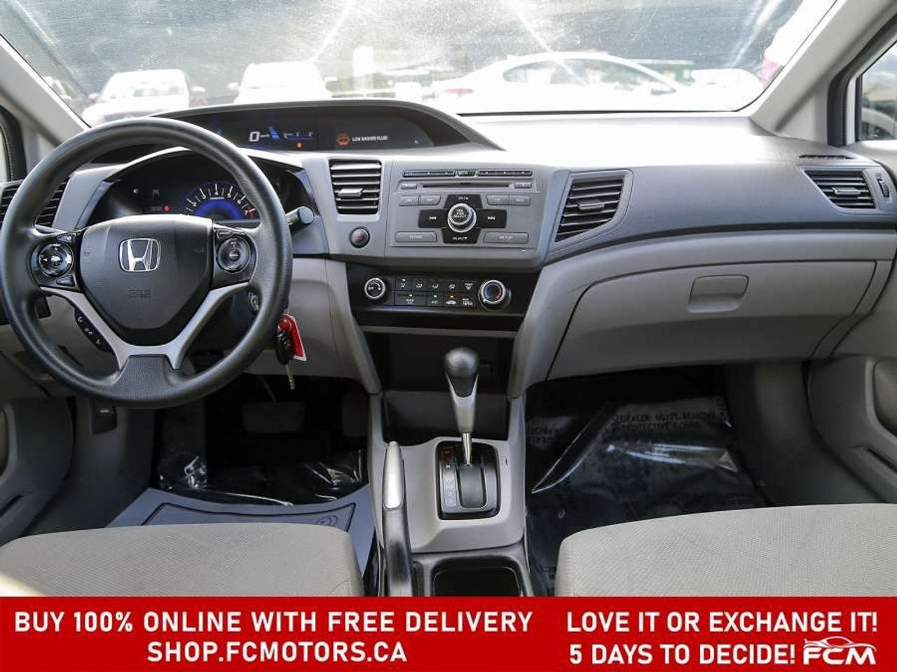 2012 Honda Civic LX   FULLY CERTIFIED WITH WARRANTY Photo