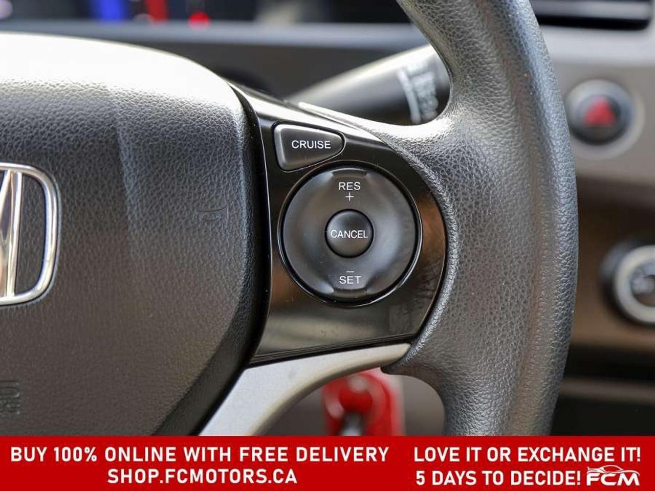 2012 Honda Civic LX   FULLY CERTIFIED WITH WARRANTY Photo