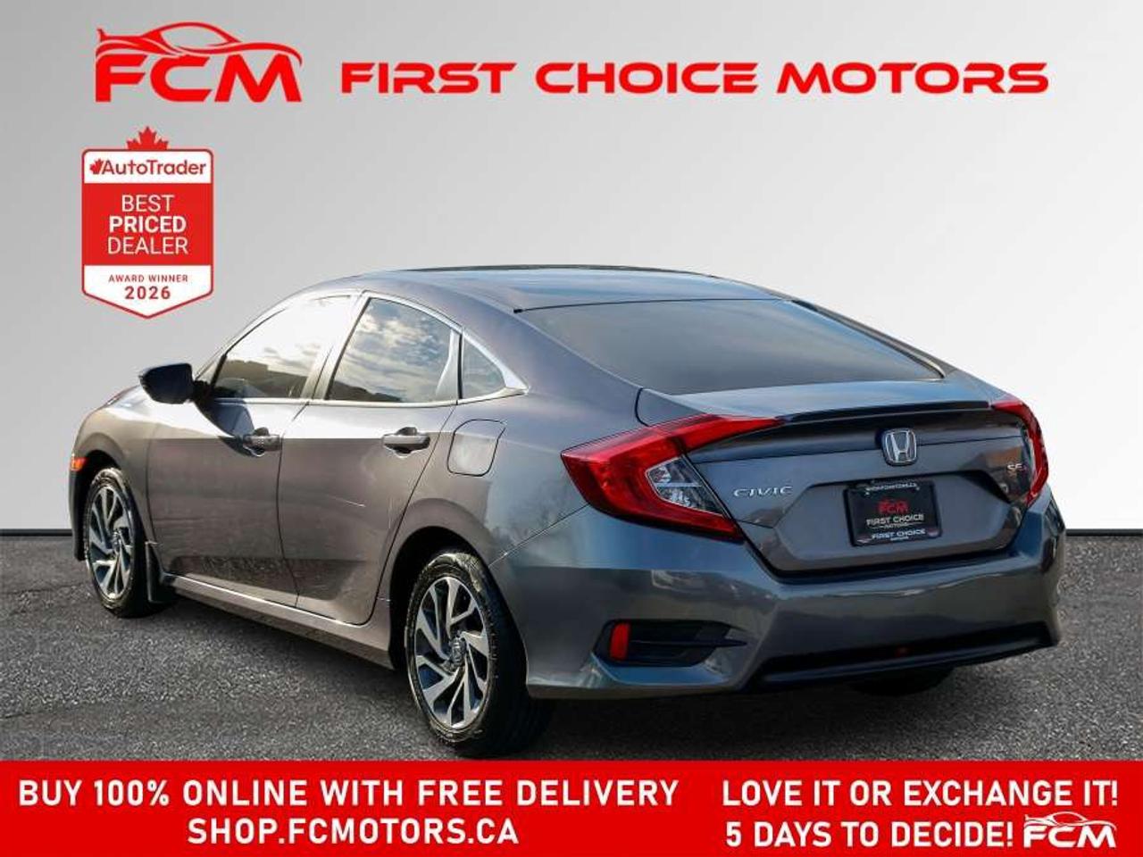 2018 Honda Civic SE   FULLY CERTIFIED WITH WARRANTY Photo4