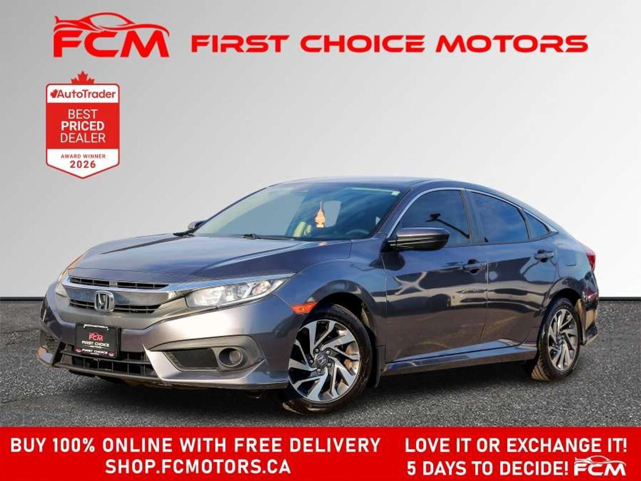 2018 Honda Civic SE   FULLY CERTIFIED WITH WARRANTY Photo0