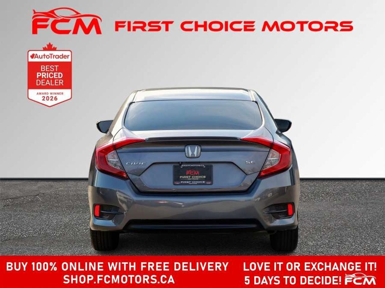 2018 Honda Civic SE   FULLY CERTIFIED WITH WARRANTY Photo