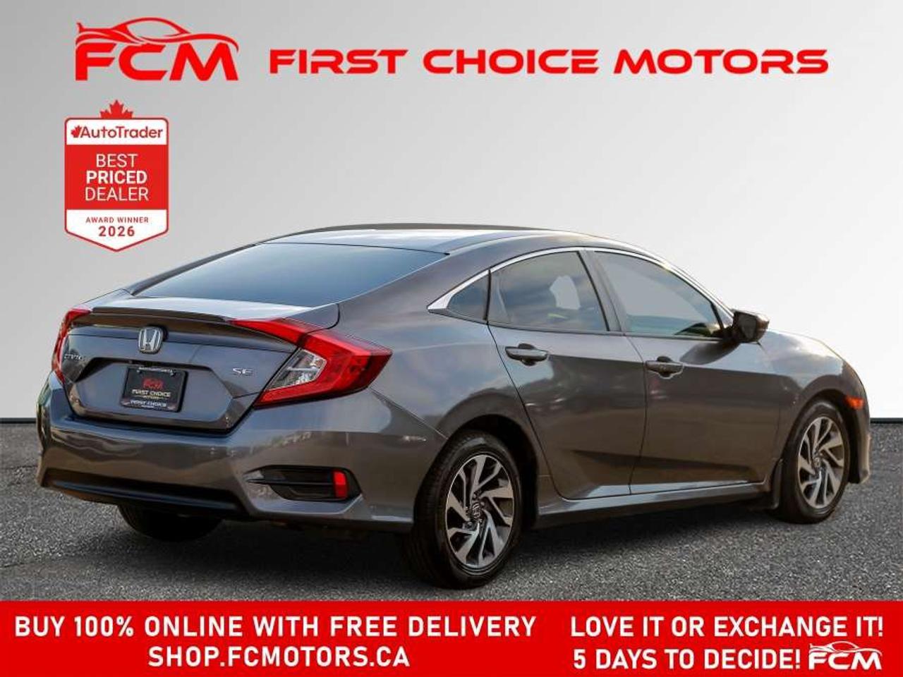 2018 Honda Civic SE   FULLY CERTIFIED WITH WARRANTY Photo