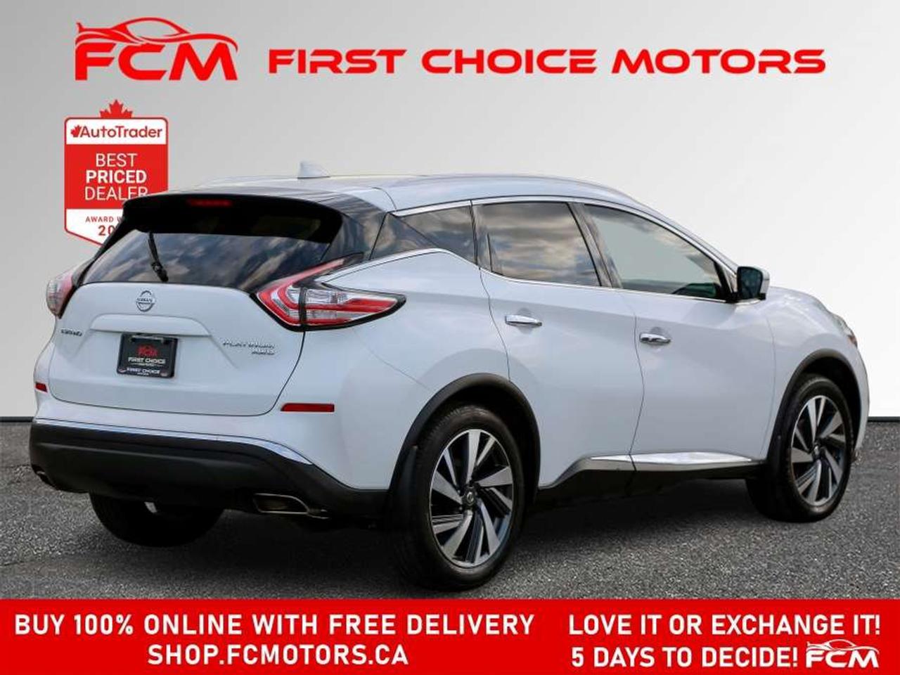 2017 Nissan Murano PLATINUM   FULLY CERTIFIED WITH WARRANTY Photo