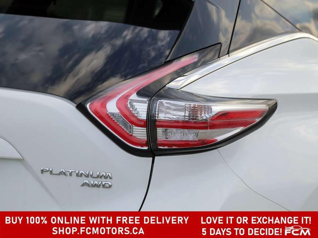 2017 Nissan Murano PLATINUM   FULLY CERTIFIED WITH WARRANTY Photo