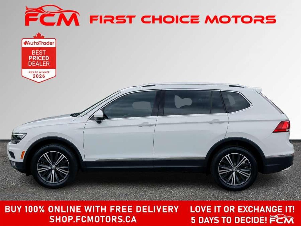 2019 Volkswagen Tiguan HIGHLINE   FULLY CERTIFIED WITH WARRANTY Photo