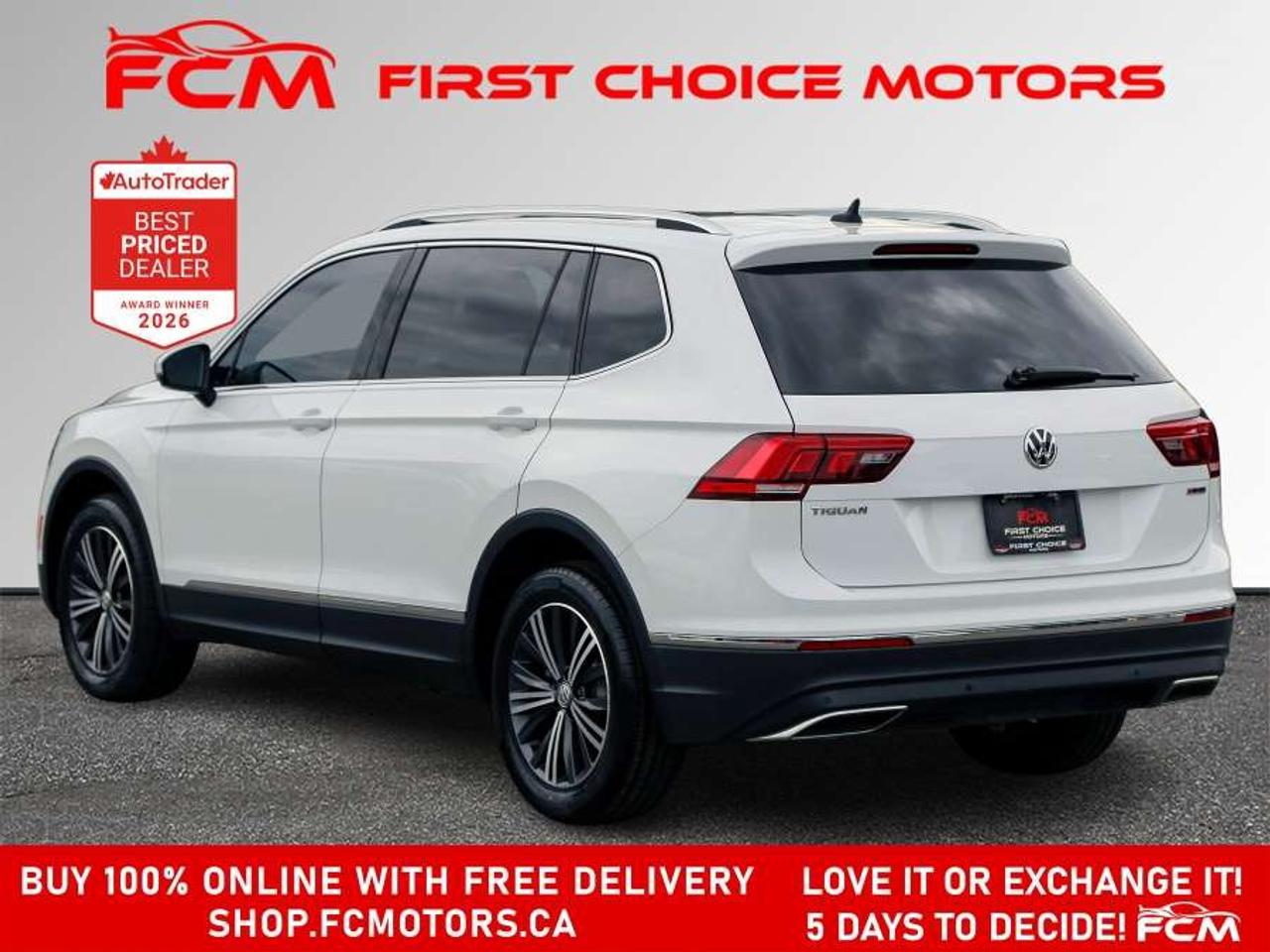 2019 Volkswagen Tiguan HIGHLINE   FULLY CERTIFIED WITH WARRANTY Photo