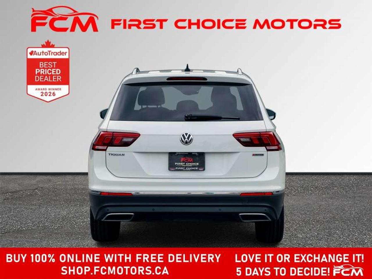 2019 Volkswagen Tiguan HIGHLINE   FULLY CERTIFIED WITH WARRANTY Photo